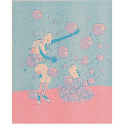 Risograph Print Winslow Pink full